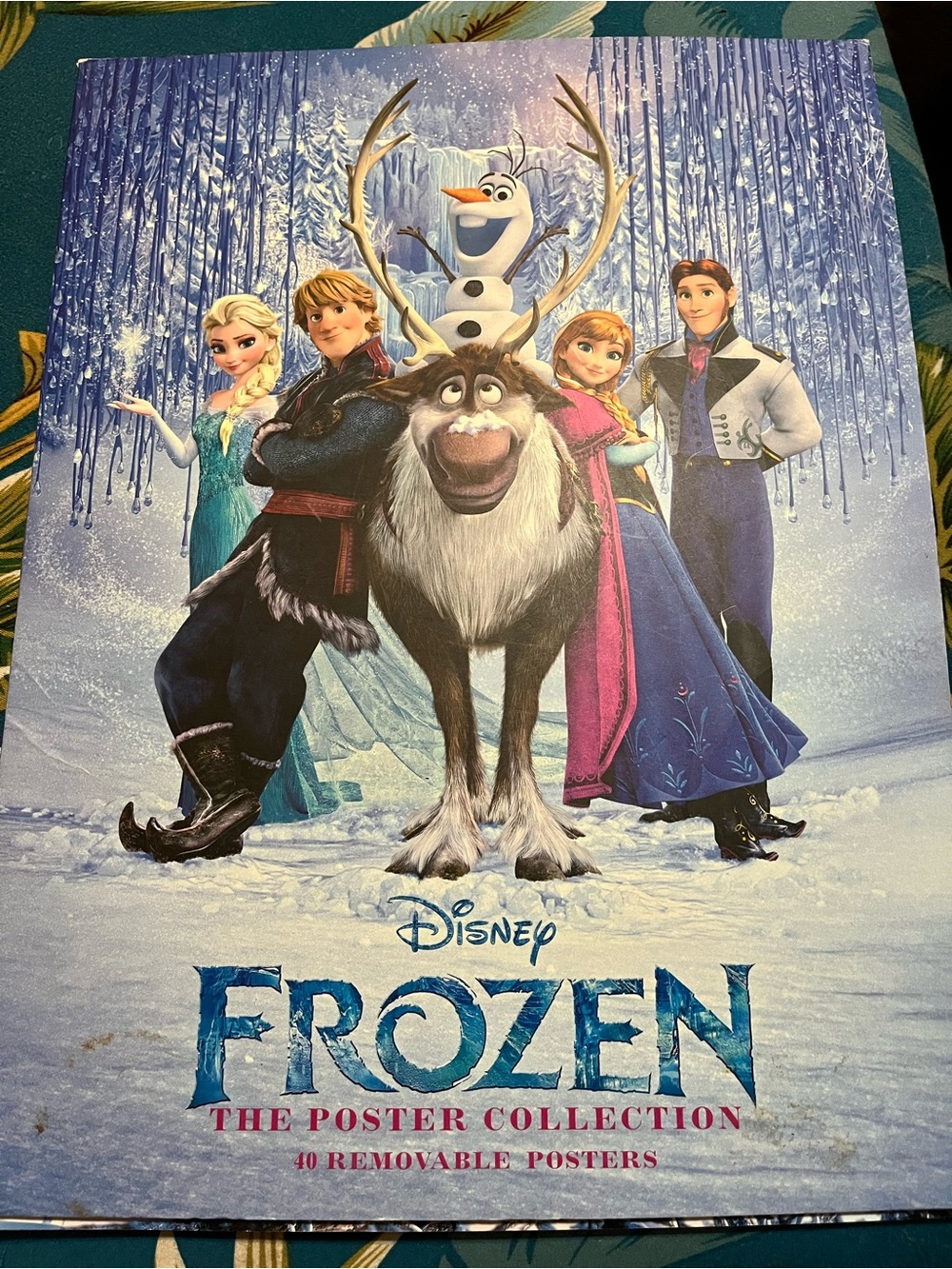 Disney Frozen Poster Collection - Blue Pink White